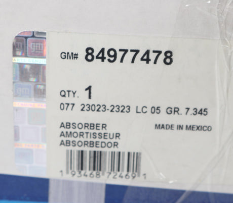 GM  ­-­ 84977478 ­-­ SHOCK ABSORBER