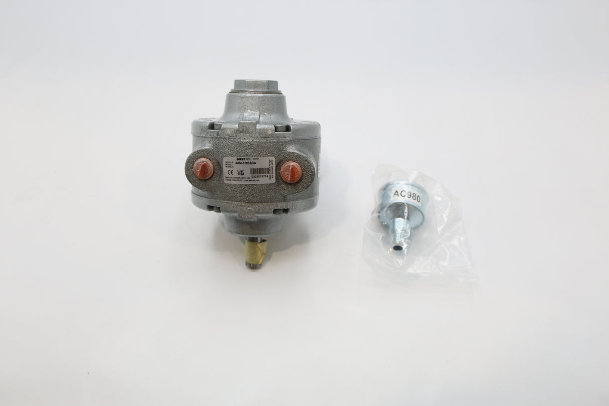 GAST ­-­ 4AM-FRV-63A ­-­ AIR MOTOR REVERSIBLE 1-1|2 H