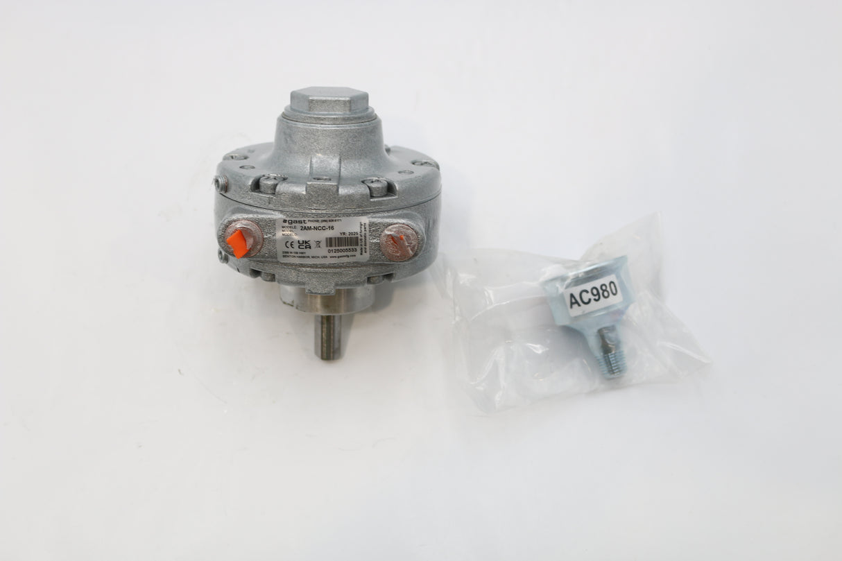 GAST ­-­ 2AM-NCC-16 ­-­ AIR MOTOR 3/4 HP