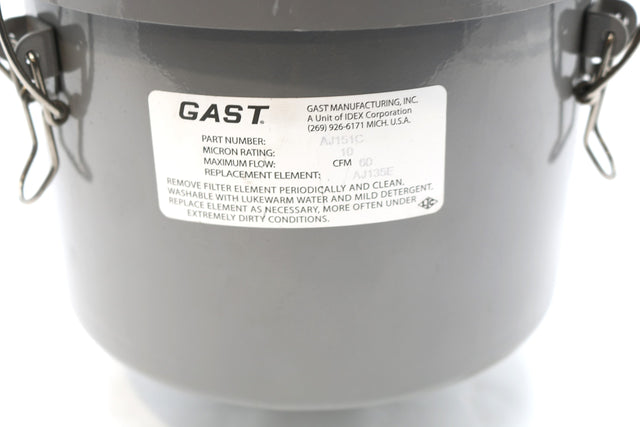 GAST - AJ151C - FILTER ASSEMBLY