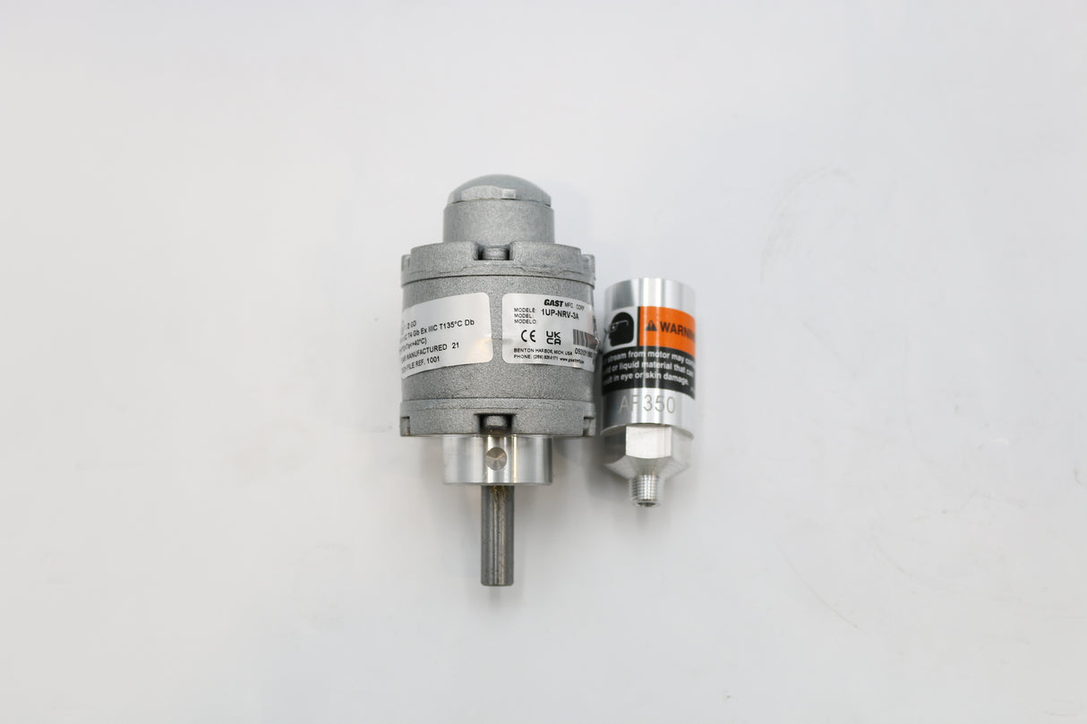 GAST ­-­ 1UP-NRV-3A ­-­ AIR MOTOR REVERSIBLE 1/2 HP