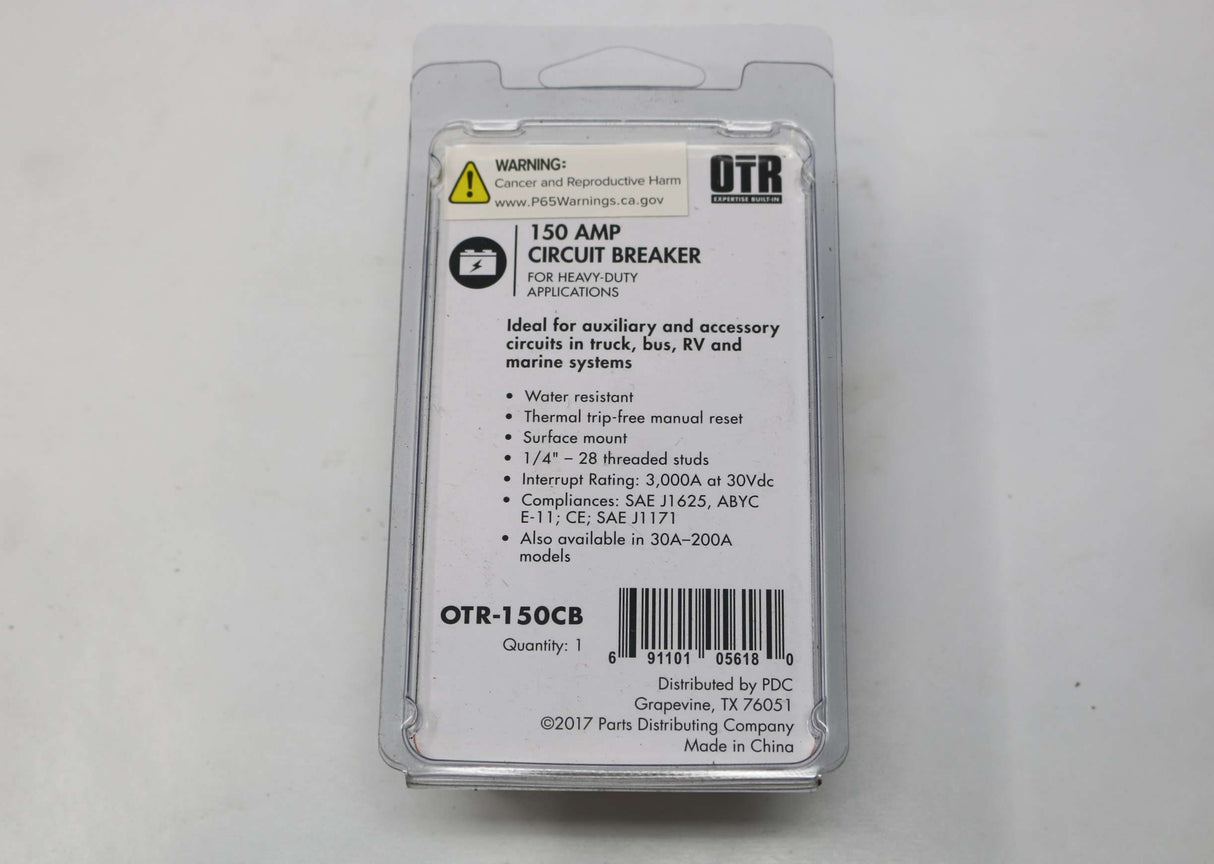 OTR  ­-­ OTR-150CB ­-­ CIRCUIT BREAKER 150 AMP