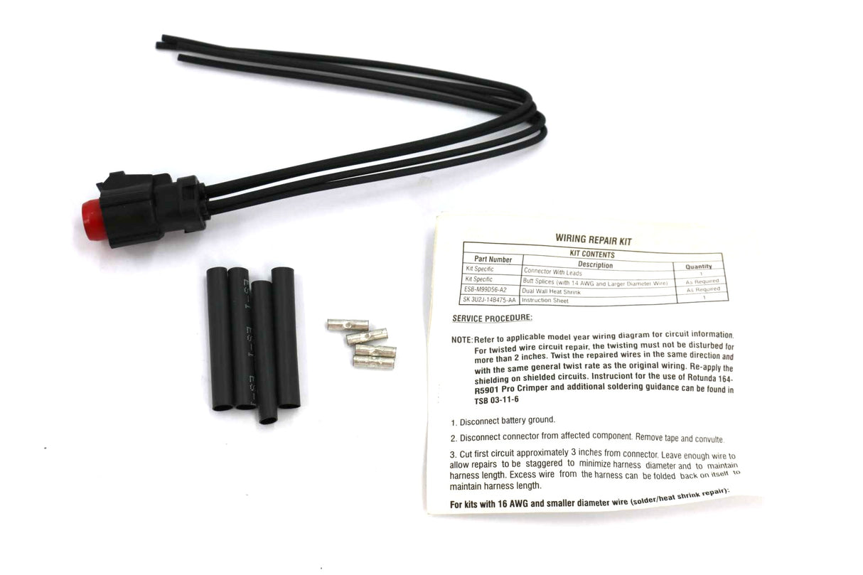FORD ­-­ 1U2Z-14S411-AEA ­-­ 4 TERMINAL MULTI-PURPOSE CONNECTOR