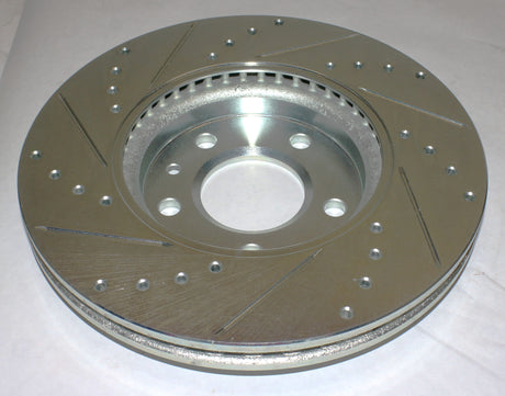 DFC DYNAMIC FRICTION COMPANY ­-­ 631-45045R ­-­ BRAKE ROTOR - DRILLED AND SLOTTED