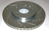 DFC DYNAMIC FRICTION COMPANY ­-­ 631-45045R ­-­ BRAKE ROTOR - DRILLED AND SLOTTED