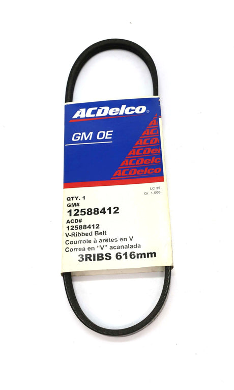 AC DELCO ­-­ 12588412 ­-­ V-RIBBED SERPENTINE BELT