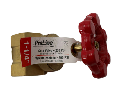 GRAINGER ­-­ 6TWK1 ­-­ PROLINE SERIES 1-1/4" GATE VALVE 200PSI