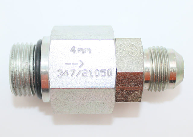 JCB ­-­ 347/21050 ­-­ ADAPTOR SAE-08 JIC-SAE-10