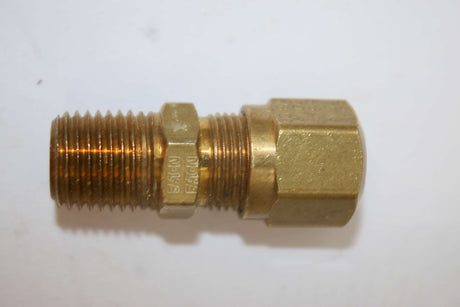 WEATHERHEAD ­-­ 1468X6 ­-­ CONNECTOR BRASS 3/8 X 1/4 MPT MALE AIRBRAKE