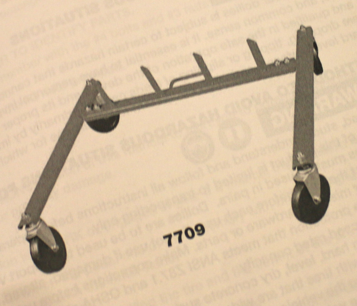SUNEX TOOLS ­-­ 7709 ­-­ CAR DOLLY RACK