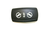 CARLING TECHNOLOGIES ­-­ VVPZCXX-1XX-XBLS1 ­-­ SWITCH LABEL - NOZZLE ROTATION
