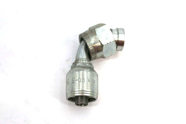 FLEXTRAL ­-­ E08-12FJ90 ­-­ 3|4 FS JIC X 1|2 HOSE 90 DEGRE