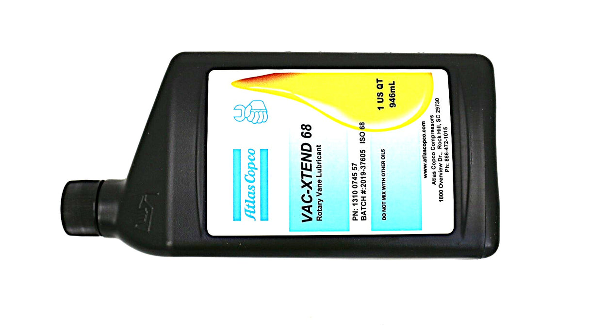 ATLAS COPCO ­-­ 1310074557 ­-­ OIL:VAC-XTEND 68 QUART