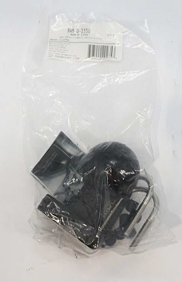 RAM ­-­ RAM-D-235U ­-­ RAM W/ 2 U-BOLTS FOR 1-1/4