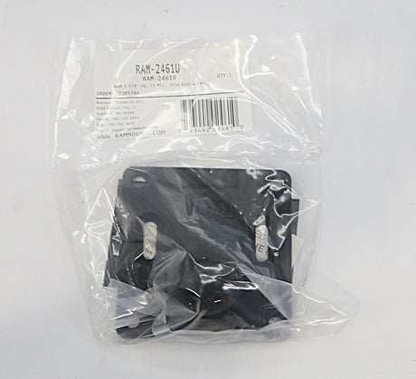 RAM ­-­ RAM-2461U ­-­ RAM 3-5/8 SQ 75 MIL VESA BASE W/ BALL