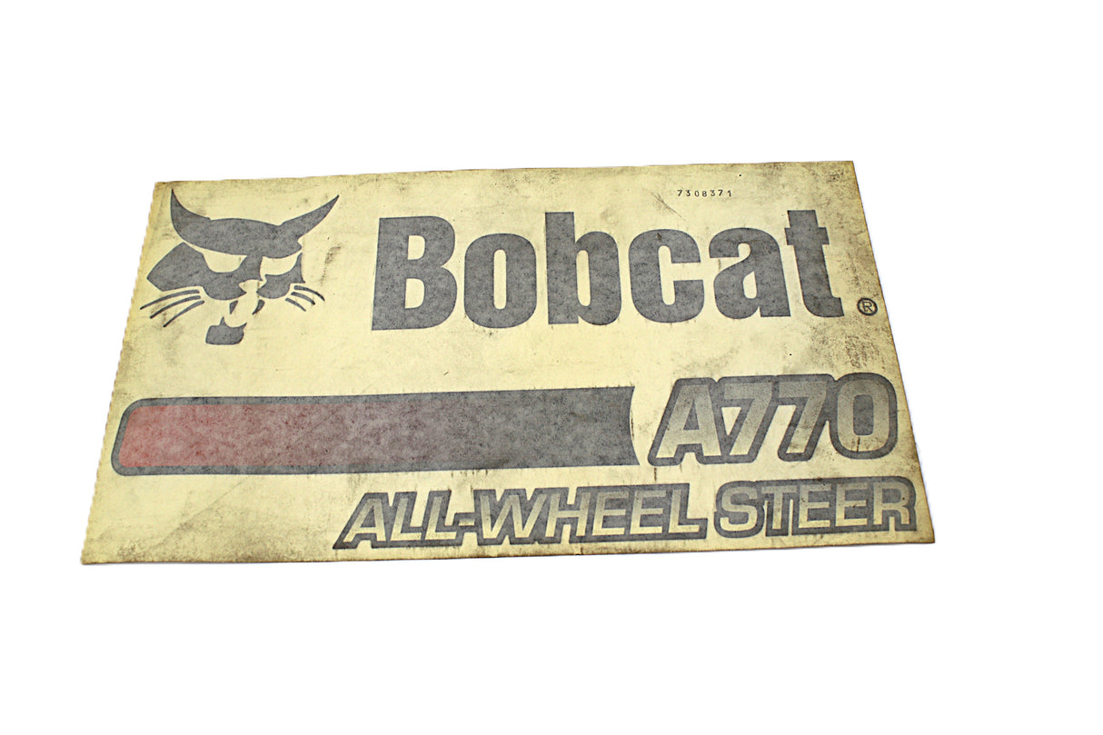 BOBCAT ­-­ 7308371 ­-­ DECAL UPRIGHT LH