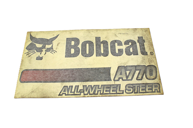 BOBCAT ­-­ 7308371 ­-­ DECAL UPRIGHT LH