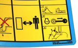 BOBCAT ­-­ 7168996 ­-­ DECAL - WARNING