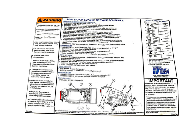 BOBCAT ­-­ 7108578 ­-­ DECAL