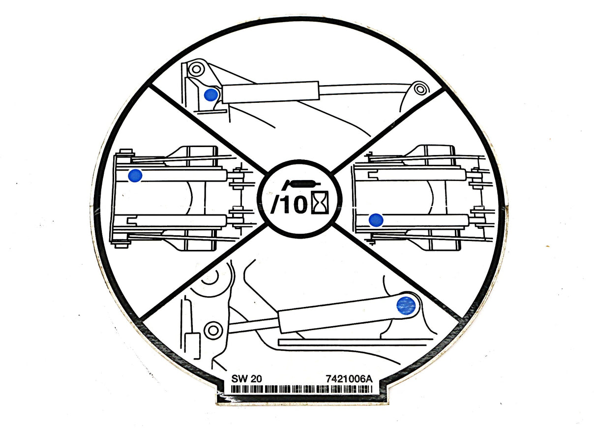 BOBCAT ­-­ 7421006 ­-­ DECAL GREASE