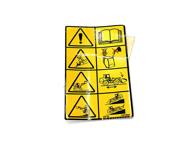 BOBCAT ­-­ 7421002 ­-­ DECAL WARNING