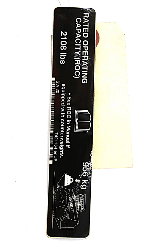 BOBCAT ­-­ 7421164 ­-­ DECAL ROC