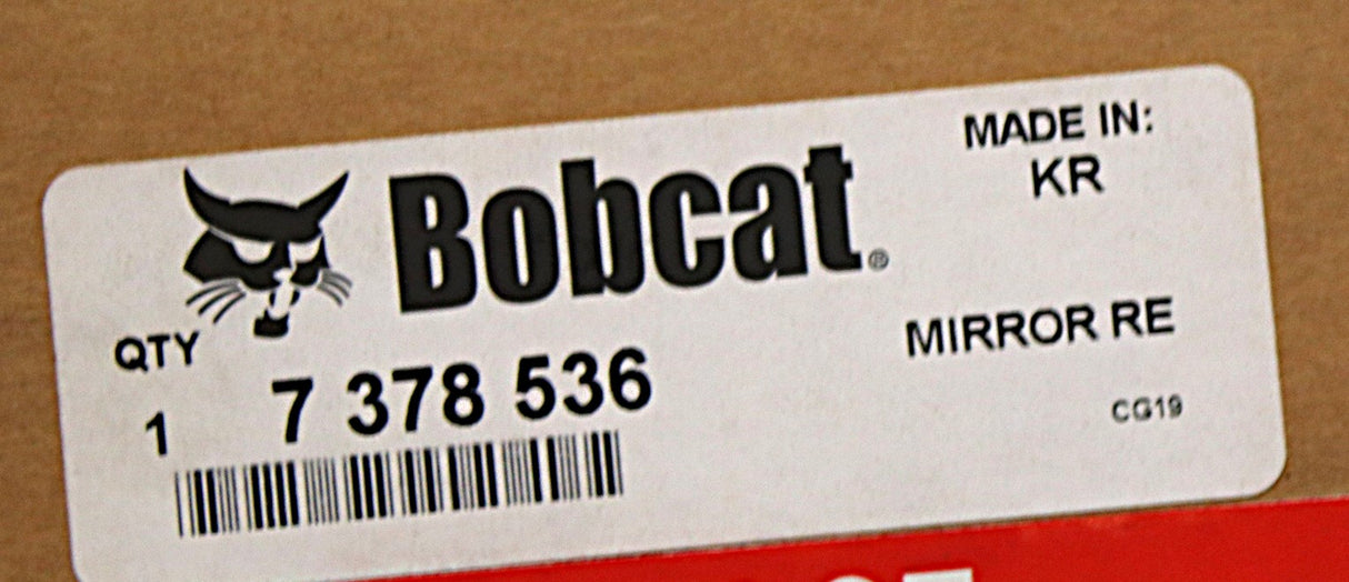 BOBCAT ­-­ 7378536 ­-­ MIRROR REAR VIEW