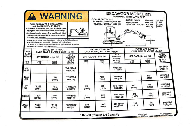BOBCAT ­-­ 7127922 ­-­ DECAL