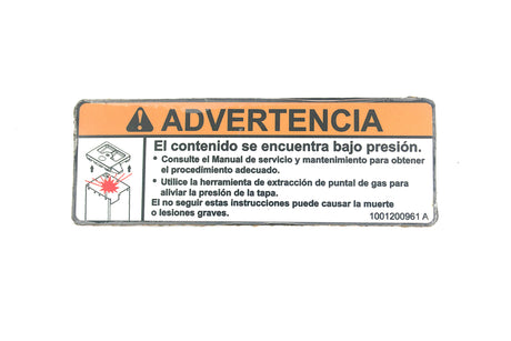 JLG ­-­ 1001200961 ­-­ DECAL - ANSI WARNING LABEL