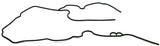 VICTOR REINZ ­-­ 70-66797-00 ­-­ 6636 FRONT COVER GASKET