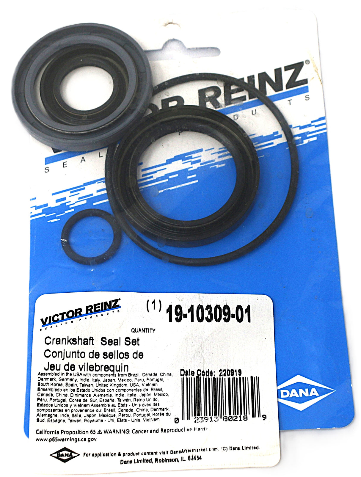 VICTOR REINZ ­-­ 19-10309-01 ­-­ CRANKSHAFT SEAL KIT