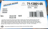 VICTOR REINZ ­-­ 71-13801-00 ­-­ GASKET - CARBURETOR