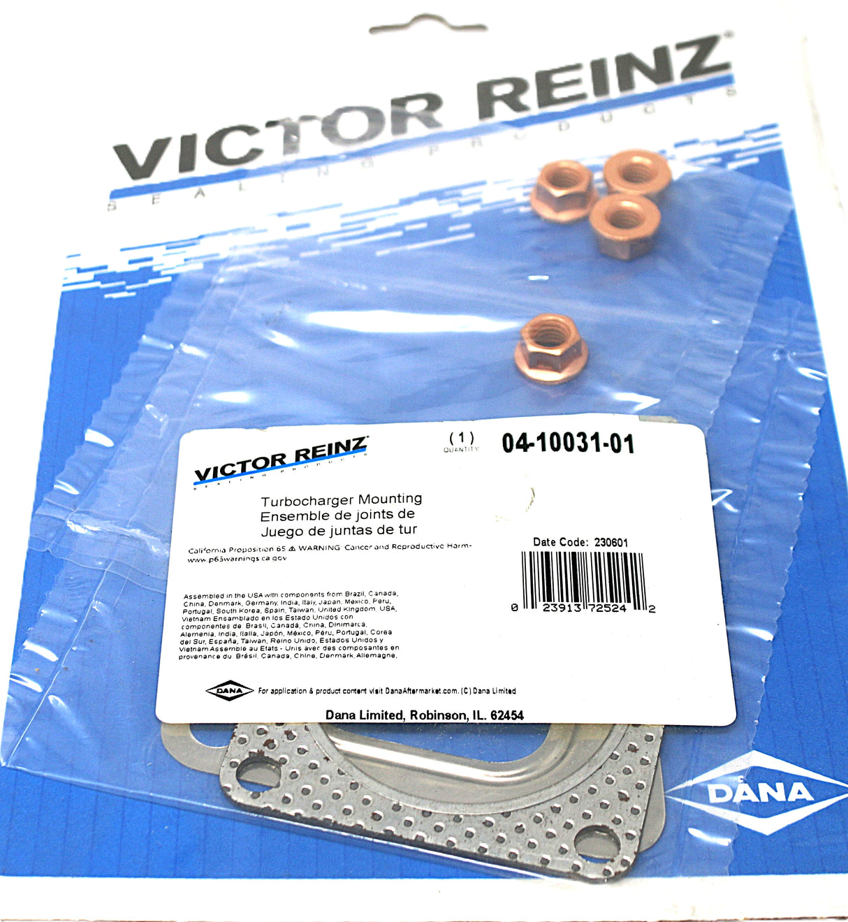 VICTOR REINZ ­-­ 04-10031-01 ­-­ TURBO MOUNT GASKET