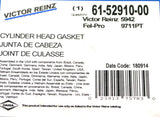 VICTOR REINZ ­-­ 61-52910-00 ­-­ GASKET - CYLINDER HEAD MAHLE 5942