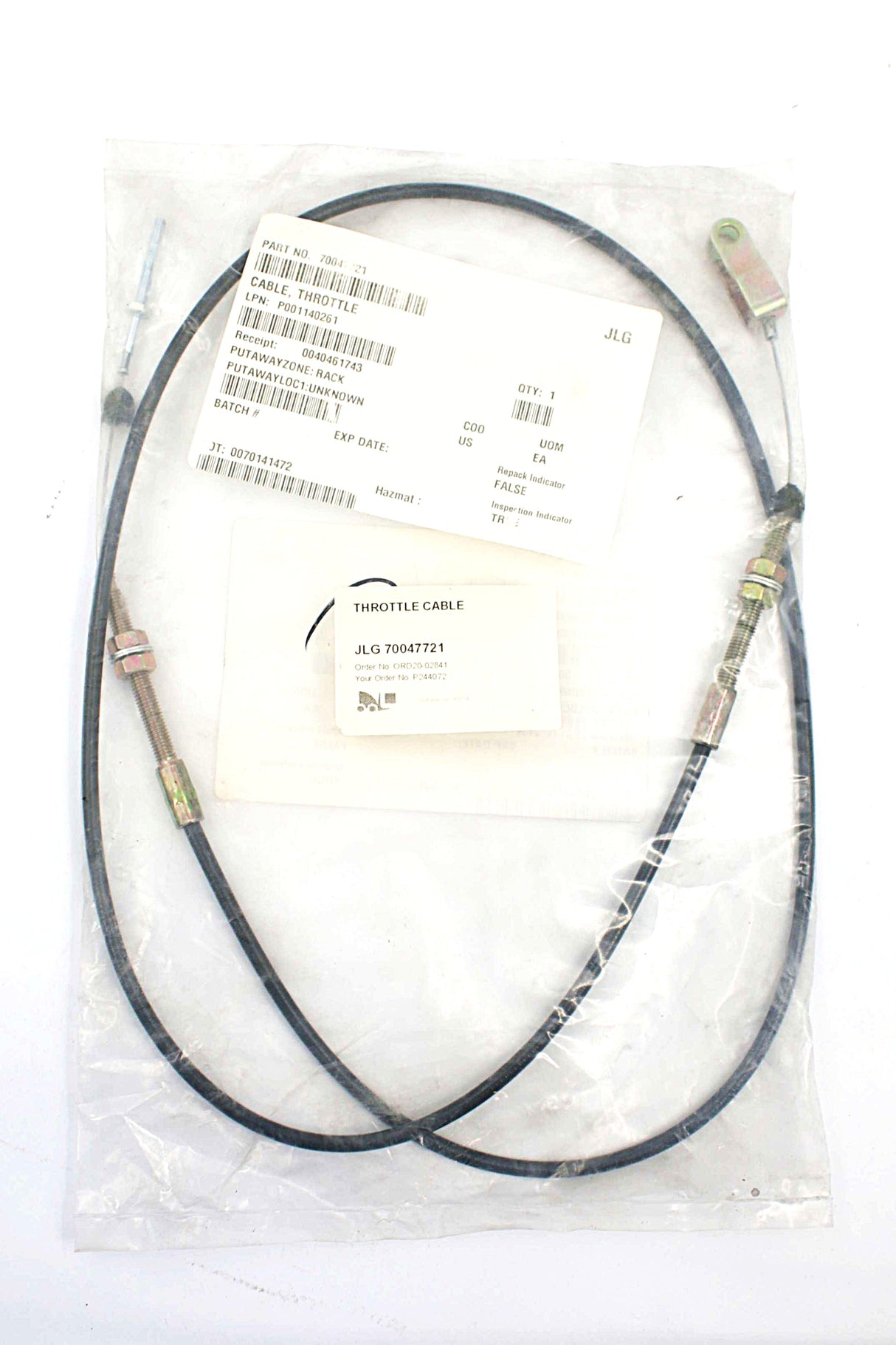 HYSTER ­-­ 1337771 ­-­ CABLE - THROTTLE