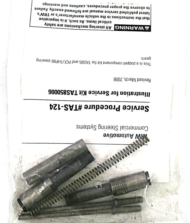 PREVOST ­-­ 661065 ­-­ POPPET VALVE KIT - REPAIR