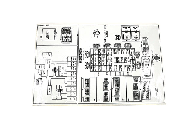 PREVOST ­-­ 0610630 ­-­ DECAL M4 EL RJB VIP E