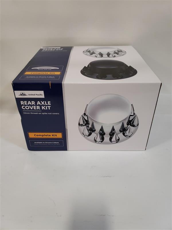 UNITED PACIFIC ­-­ 10275 ­-­ SPIKE REAR AXLE COVER KITS - CHROME