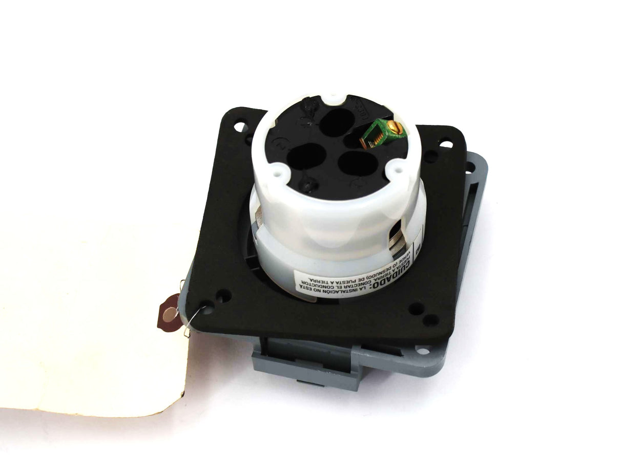 HUBBELL ­-­ 1E48108G03 ­-­ POWER INLET 50A 250V RECEPTACLE (230/3/60 - MATES 