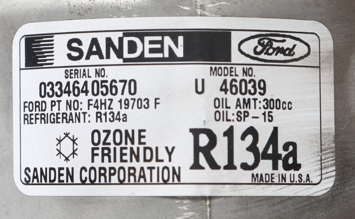 FORD ­-­ F4HZ-19703-F ­-­ A/C COMPRESSOR
