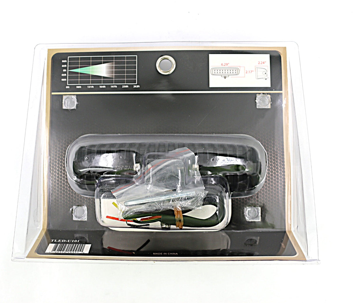 TRUX ­-­ TLED-U101 ­-­ UNIVERSAL DUAL RECT HIGH POWERED LED WORK LAMP