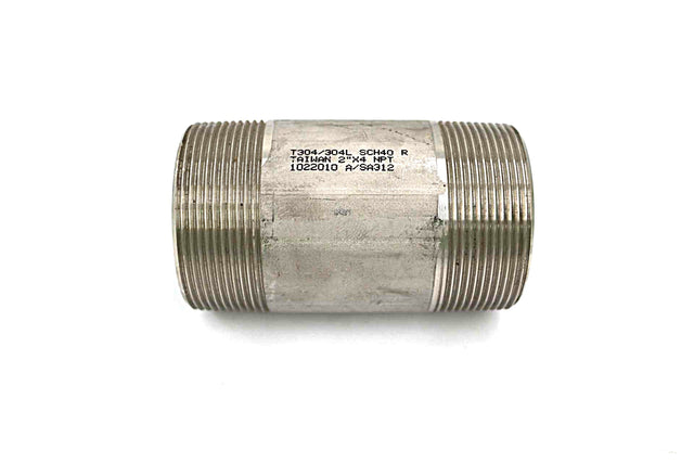 MCMASTER-CARR SUPPLY COMPANY ­-­ 4830K286 ­-­ NIPPLE 2.0 X 4.0 NPT GALV