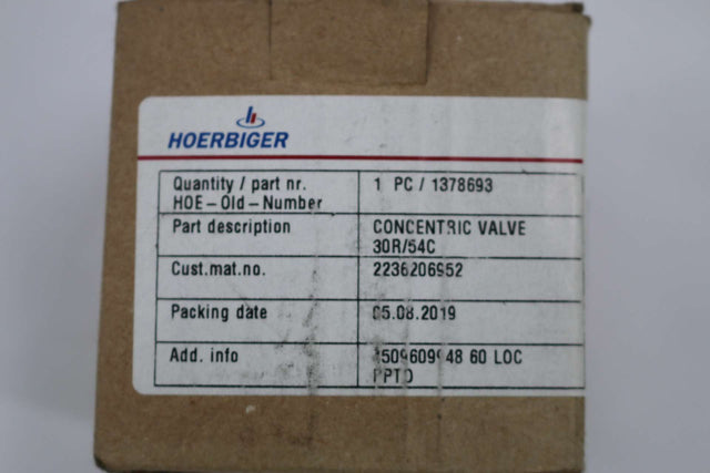 ATLAS COPCO ­-­ 2236206952 ­-­ VALVE 4TH STAGE B7-44/5000