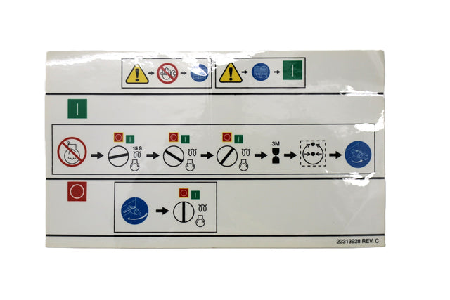 BOBCAT PORTABLE POWER ­-­ 22313928 ­-­ DECAL - 110A-135A OP INST