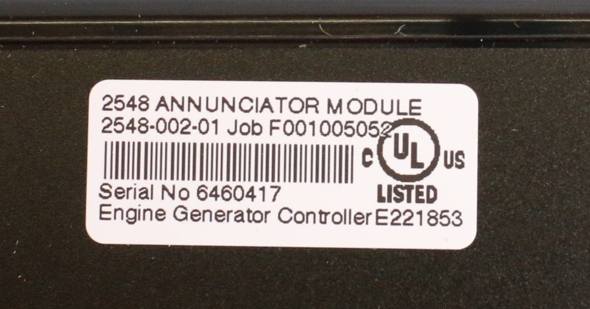 DSE DEEP SEA ELECTRONICS ­-­ 2548-002-01 ­-­ ANNUNCIATOR MODULE - CONTROLLER DSE2548 LED