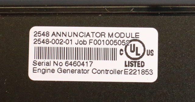 DSE DEEP SEA ELECTRONICS ­-­ 2548-002-01 ­-­ ANNUNCIATOR MODULE - CONTROLLER DSE2548 LED