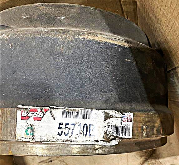 WEBB ­-­ 55710B ­-­ BRAKE DRUM