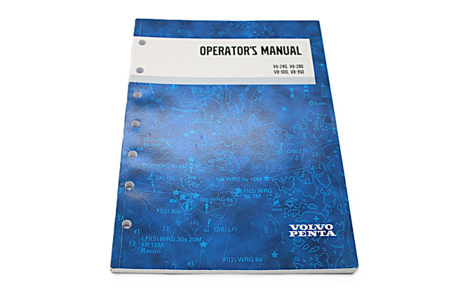 VOLVO PENTA ­-­ 47706354 ­-­ OPERATORS MAN.V6 200/240HP EVC