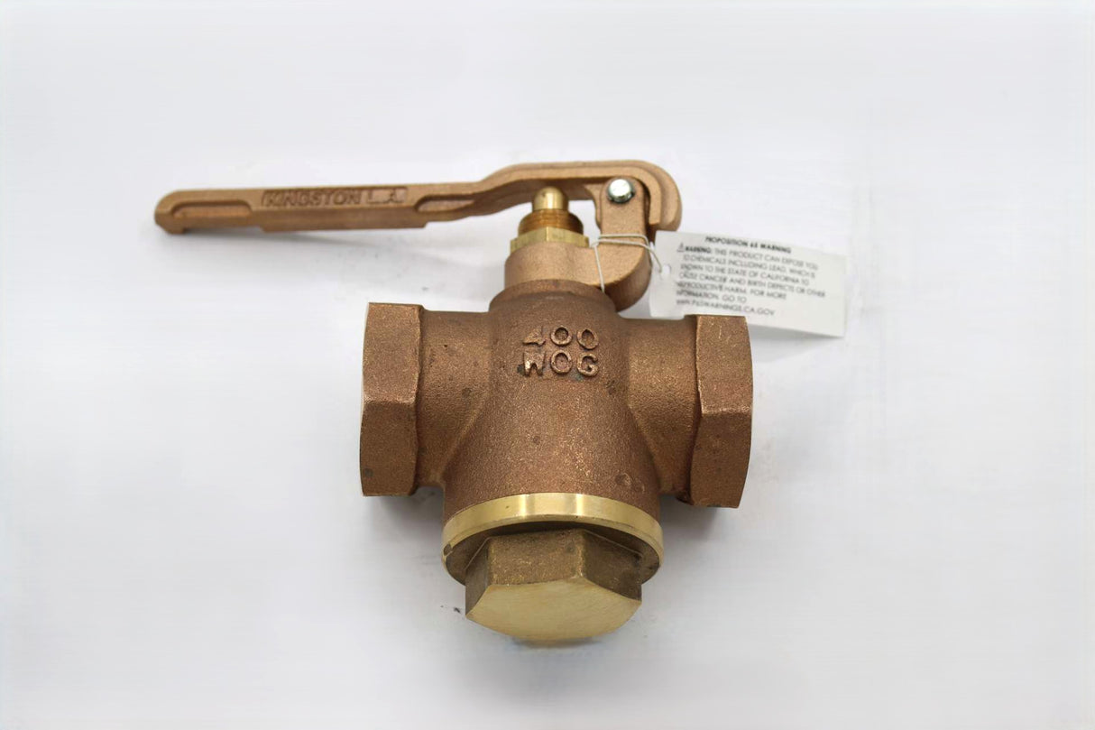 KINGSTON VALVES ­-­ 305B-7-1 ­-­ VALVE - SNAP SHUT PUSH LEVER FEMALE 400 MAX PSI