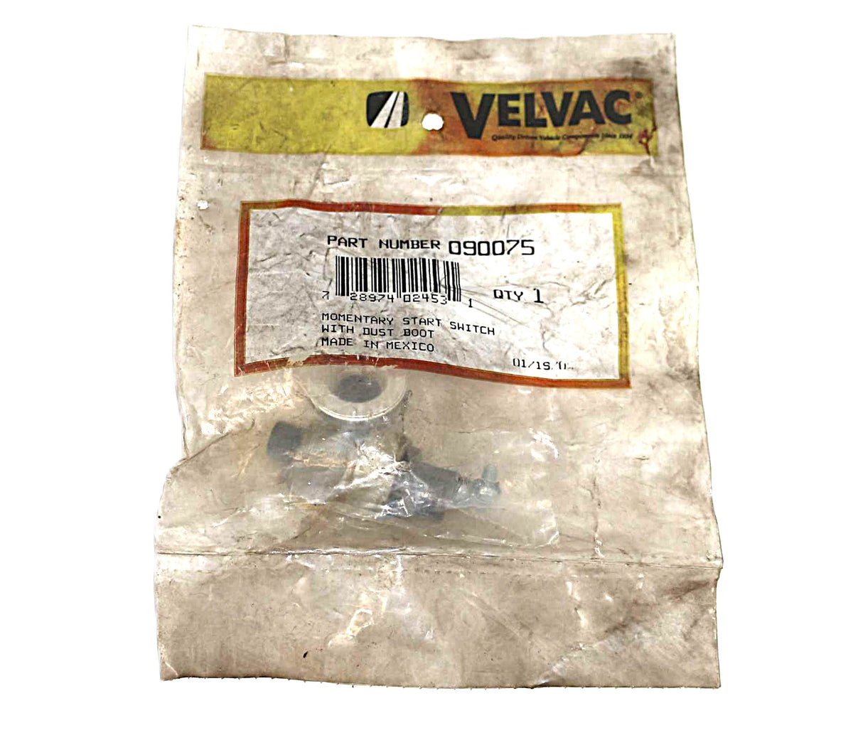 VELVAC ­-­ 090075 ­-­ MOMENTARY START SWITCH